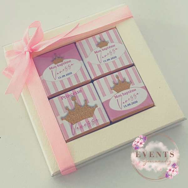 Coffret de 4 mini chocolats