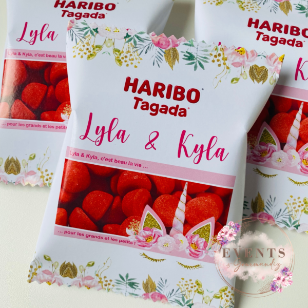 Paquet de bonbons Haribo Tagada